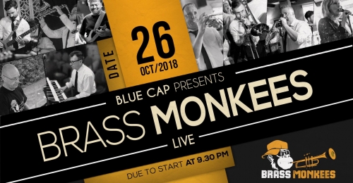 Brass Monkees LIVE at The Blue Cap