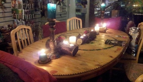 Our Community Table At Night