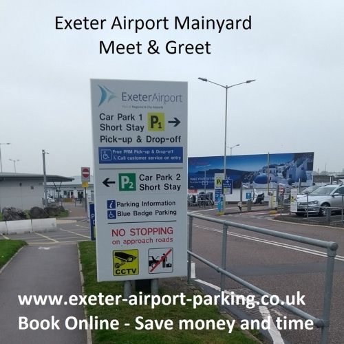 Exeer Airport Mainyard Meet And Greet P1 Short Stay