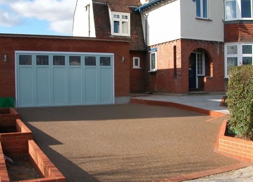 pebblemagic resin driveway